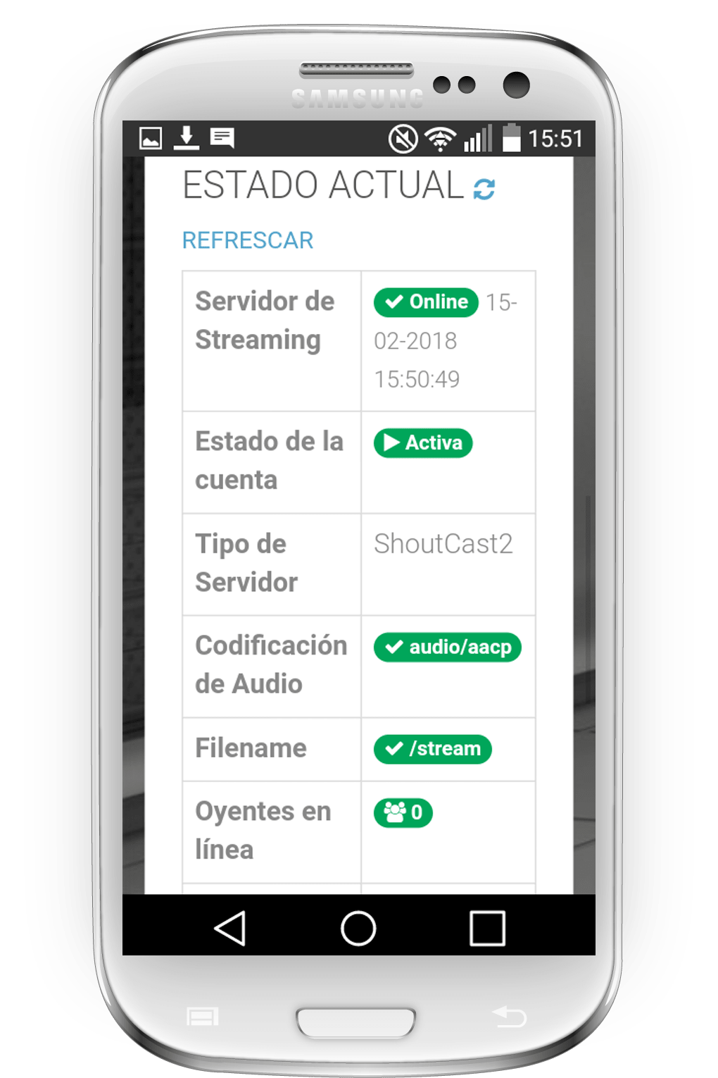 Captura App Soporte